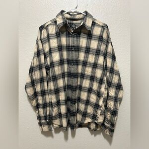 BDG Urban Outfitters Plaid Button Down Flannel Shirt Size Small